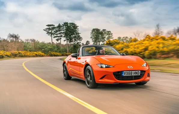 Скорость, Mazda, Фары, MX-5, 30th Anniversary Edition, Mazda MX-5, 2019, Mazda MX-5 30th Anniversary Edition