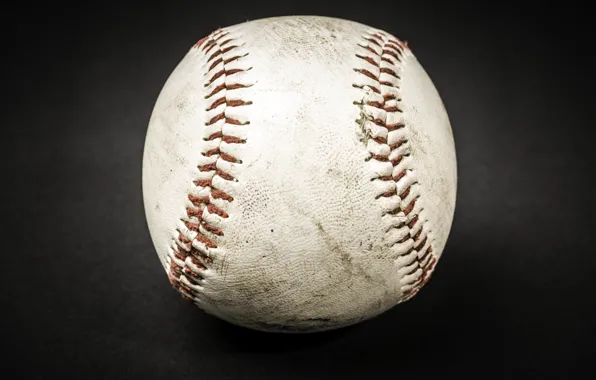 Картинка white, leather, ball, baseball, stitches