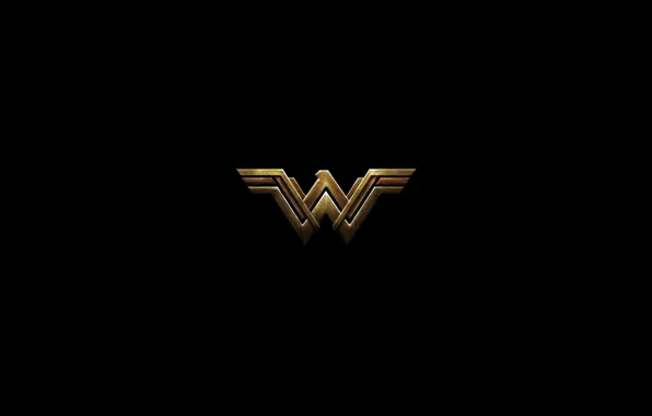 Картинка cinema, red, logo, Wonder Woman, black, yellow, movie, hero