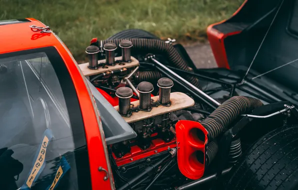 Porsche, спорт кар, 1966, единственный экземпляр, двигатель автомобиля, single copy, Carrera 6, Porsche 906