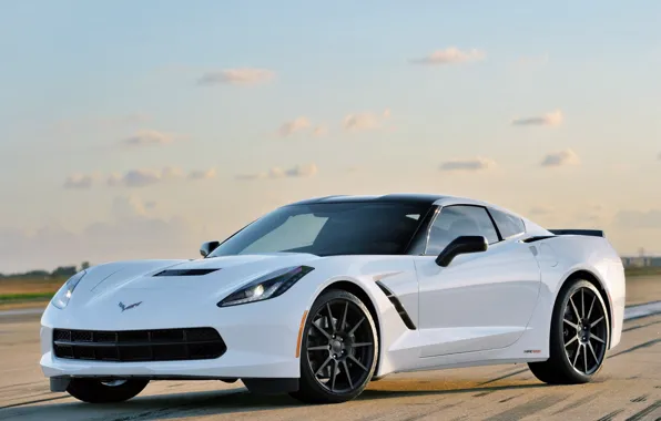 Картинка Chevrolet, Stingray, HPE500 by Hennessey, Corvette