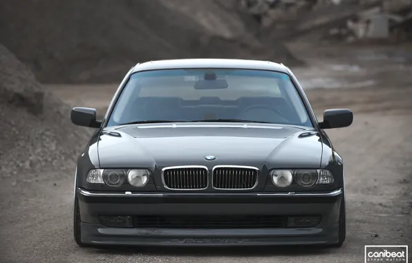 Картинка BMW, tuning, Stance, canibeat, E38, 740il