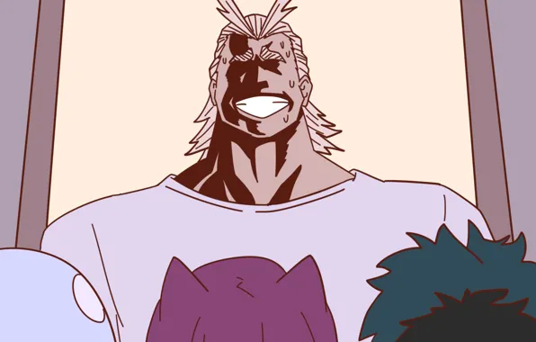 Всемогущий, My Hero Academia, Boku No Hero Academia, Моя Геройская Академия