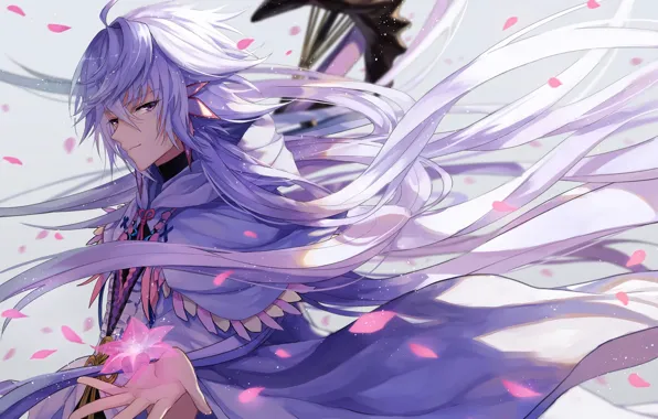 Аниме, арт, Магия, Fate Stay Night, Маг, Мерлин, Судьба ночь схватки, Fate / Grand Order