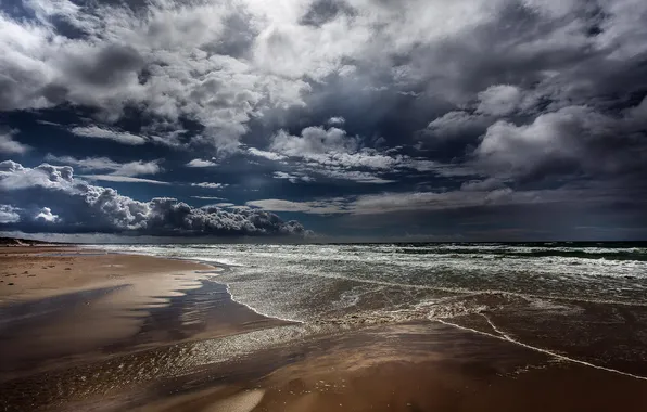 Море, небо, пейзаж