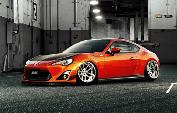 Тюнинг, купе, спорткар, тойота, toyota ft 86