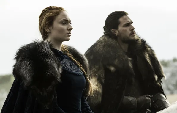 Game of Thrones, игра престолов, Джон Сноу, Jon Snow, Sophie Turner, Kit Harington, Кит Харингтон, …