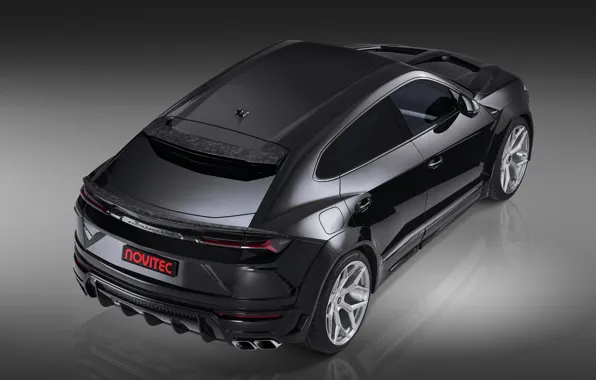 Lamborghini, вид сзади, кроссовер, Urus, Novitec, 2019
