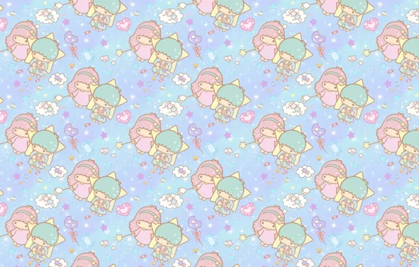 Картинка фон, текстура, аниме, арт, девочка