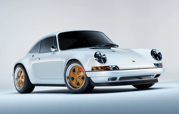 Авто, Белый, 911, Porsche, Машина, Car, Render, Porsche 911