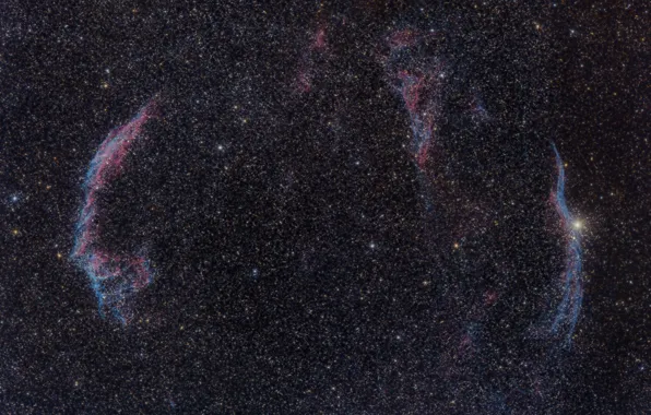 Картинка космос, звезды, Nebula, Veil