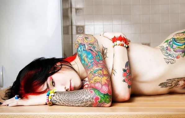 Татушки, tatto, red heir