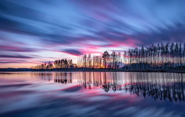 Картинка nature, perfect, silent, waters, heavens