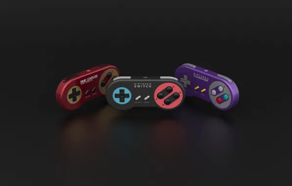 Nintendo, джойстики, геймпады, игровые приставки