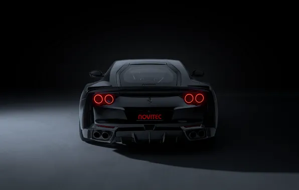 Картинка Ferrari, rear, 812 Superfast, Novitec Ferrari 812 Superfast N-Largo S