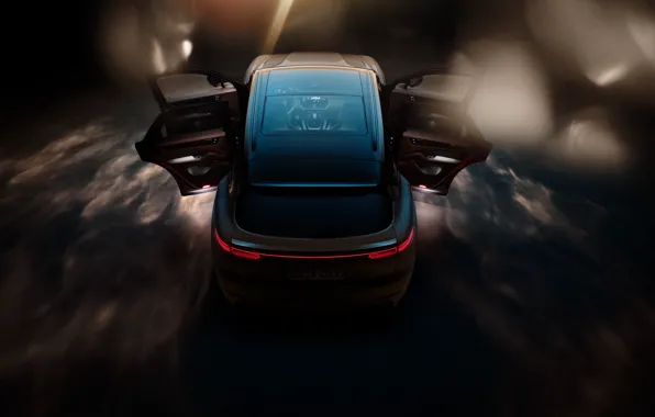 Porsche, вид сверху, Turbo, 2018, Cayenne, TechArt
