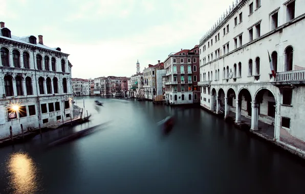 Italy, gondolas, venezia
