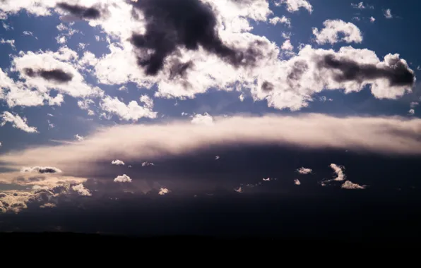 Clouds, Sky, Sun, Spring, View, Sunshine, Awe