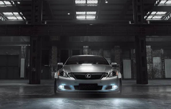 Авто, Lexus, Машина, Серый, Car, Render, Серебряный, Передок