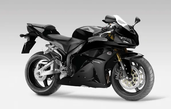 Honda, black, CBR600