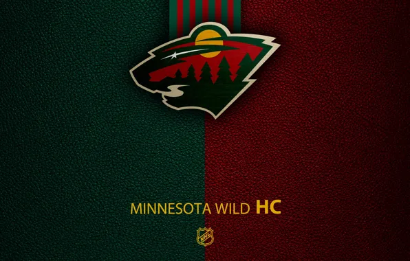 Wallpaper, sport, logo, NHL, Minnesota Wild, hockey