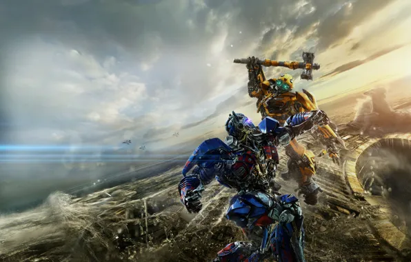 Картинка Action, Robot, Hummer, Warrior, The, Transformers, year, Optimus Prime