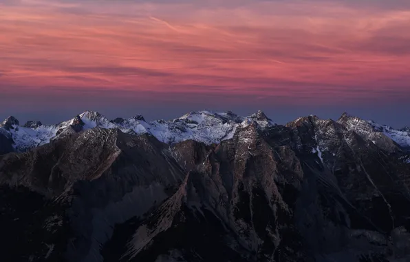 Небо, горы, природа