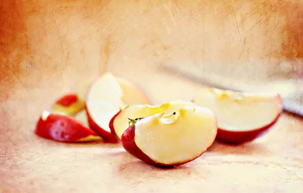Фон, красное, обои, яблоки, apple, яблоко, еда, wallpaper