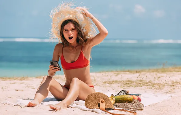 Море, пляж, лето, отдых, summer, beach, sea, смартфон