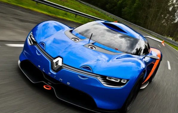 Авто, Concept, концепт, Renault, передок, Alpine, A110-50