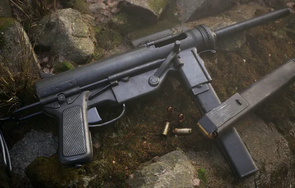 США, Grease gun, Stefan Engdahl, американский пистолет-пулемёт