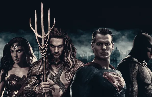 Wonder Woman, Batman, Movie, Aquaman, Justice League, Лига справедливости, Super Man