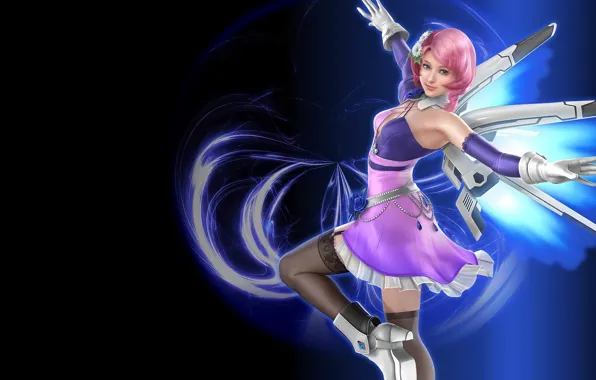 Girl, character, pretty, pose, Tekken, video games, Alisa, charliehgl