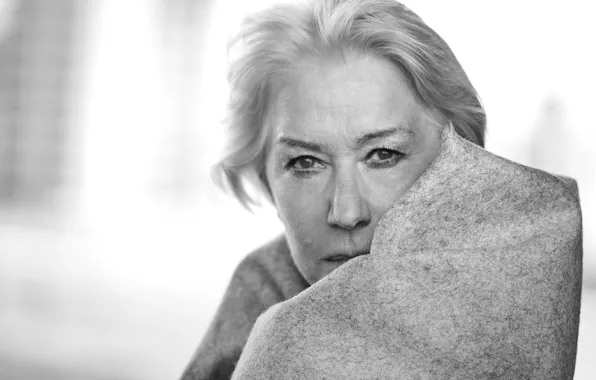 Взгляд, black & white, актриса, фотосессия, photographer, Peter Lindbergh, Хелен Миррен, Хелен Лидия Миронофф