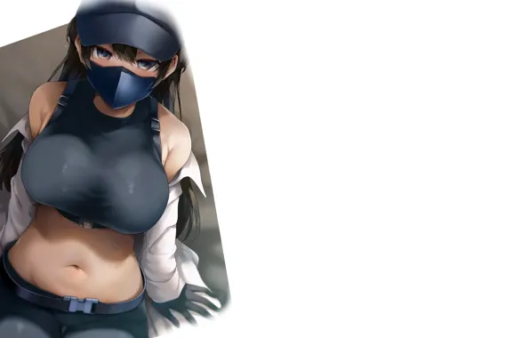 Girl, boobs, anime, breasts, big boobs, babe, tummy, oppai