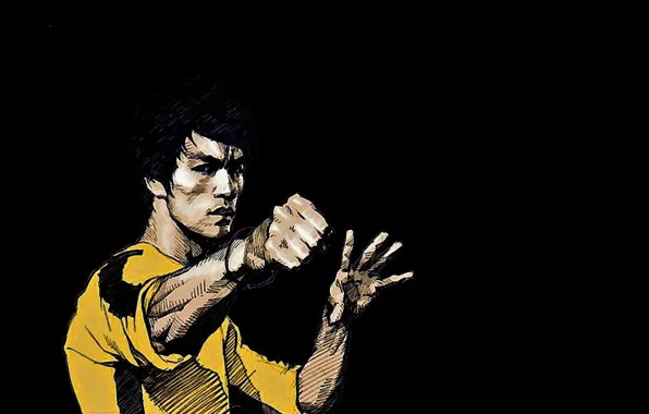 Купить картину Брюс Ли (Bruce Lee) на стену от р. в галерее DasArt