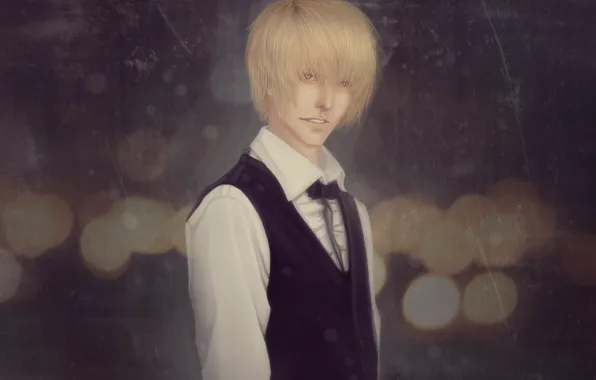 Аниме, арт, парень, Шизуо, Heiwajima Shizuo, Durarara!!