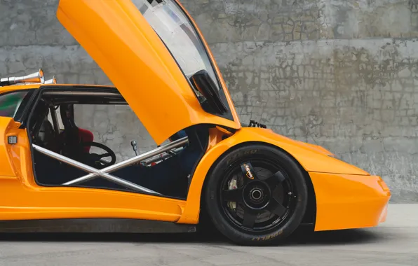 Картинка Lamborghini, суперкар, Diablo, ламбо двери, Lamborghini Diablo GT2