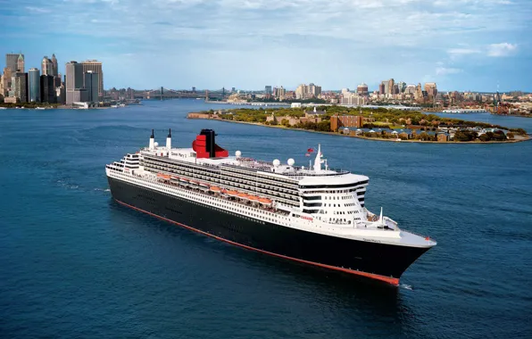 Судно, Queen Mary 2, Queen Mary, Пассажирское судно, Пассажирский лайнер, Cunard Line, M/V Queen Mary …