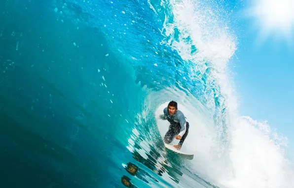 Water, surfing, wave, beatiful, sport.