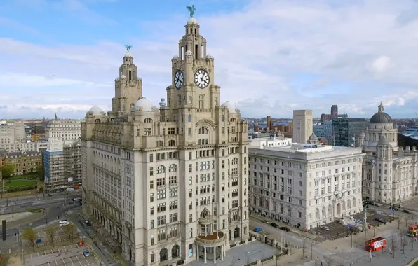 Liverpool, England, buildings