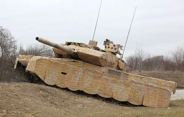 Германия, танк, камуфляж, бронетехника, военная техника, Leopard 2A7+