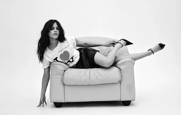 Music, girl, singer, Jenna Ortega