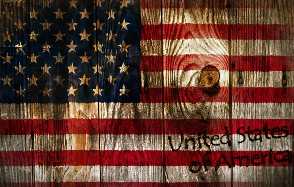 Red, USA, white, blue, Flag, United States of America, Textures, American flag