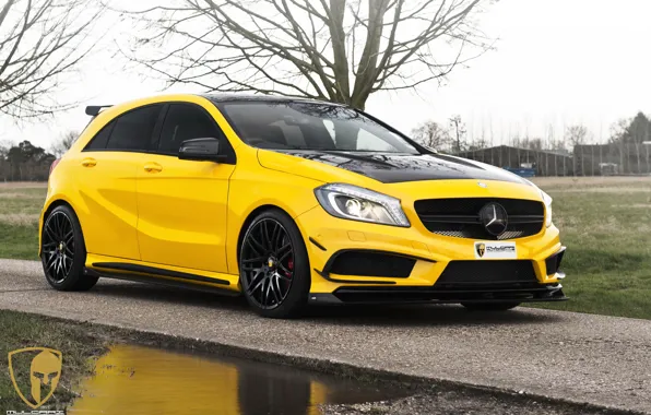 Картинка Mercedes, AMG, A45, automotive, A45AMG, mulgari