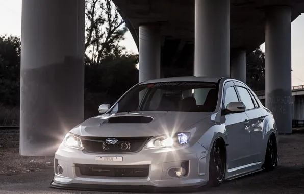 Light, turbo, white, wheels, subaru, japan, wrx, impreza