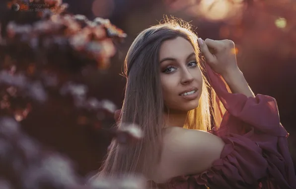 Взгляд, портрет, Ania, Borodzicz Dariusz