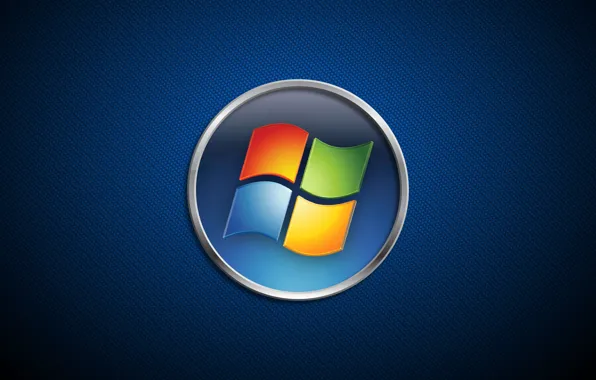 Картинка компьютер, логотип, эмблема, windows, операционная система
