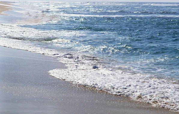 Море, волны, небо, природа, река