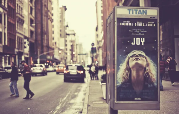 New york city, manhattan, Jennifer Lawrence, Джой, Uptown Girl